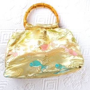SILK HANDBAG